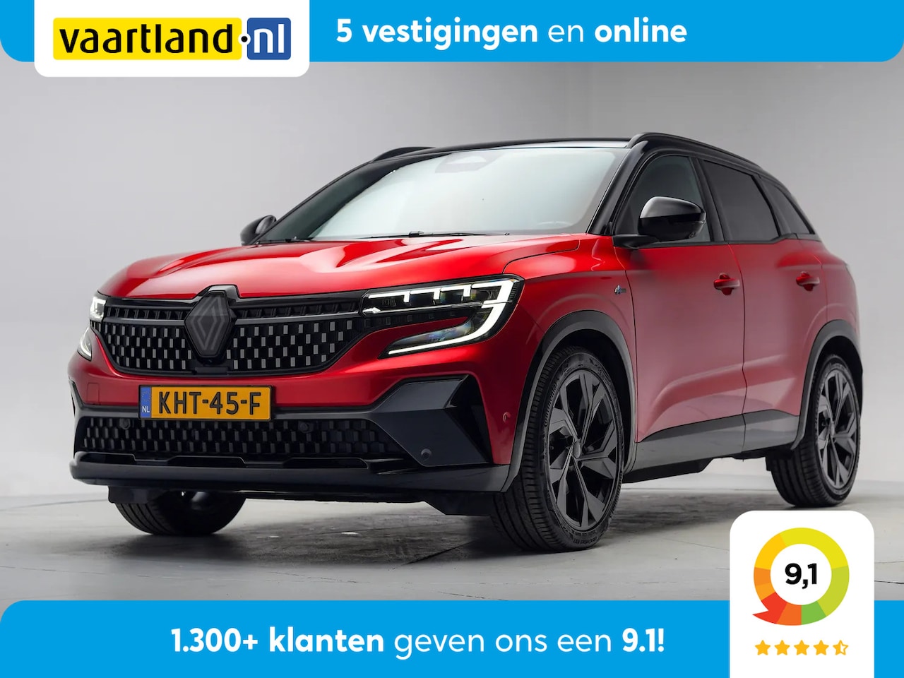Renault Austral - 1.2 E-Tech full hybrid 200pk techno esprit Alpine Aut. [ LED 360°-camera Lane assist ] - AutoWereld.nl