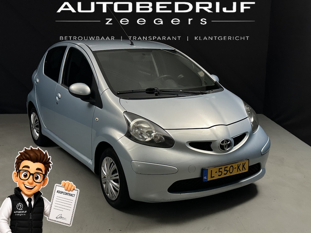Toyota Aygo - 1.0-12V Access *Multimedia*AC*Navi* - AutoWereld.nl