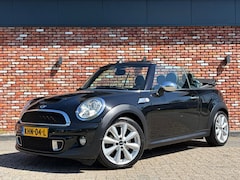 MINI Cabrio - 1.6 Cooper S Cabrio 184PK Automaat HK Leer Stoelverw Pdc Clima Uitstraling