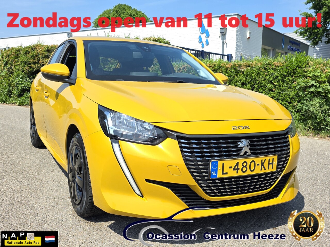 Peugeot 208 - 1.2 PT, NL auto NAP! Carplay/Android! Incl Nwe Distributie! Zondag OPEN! - AutoWereld.nl