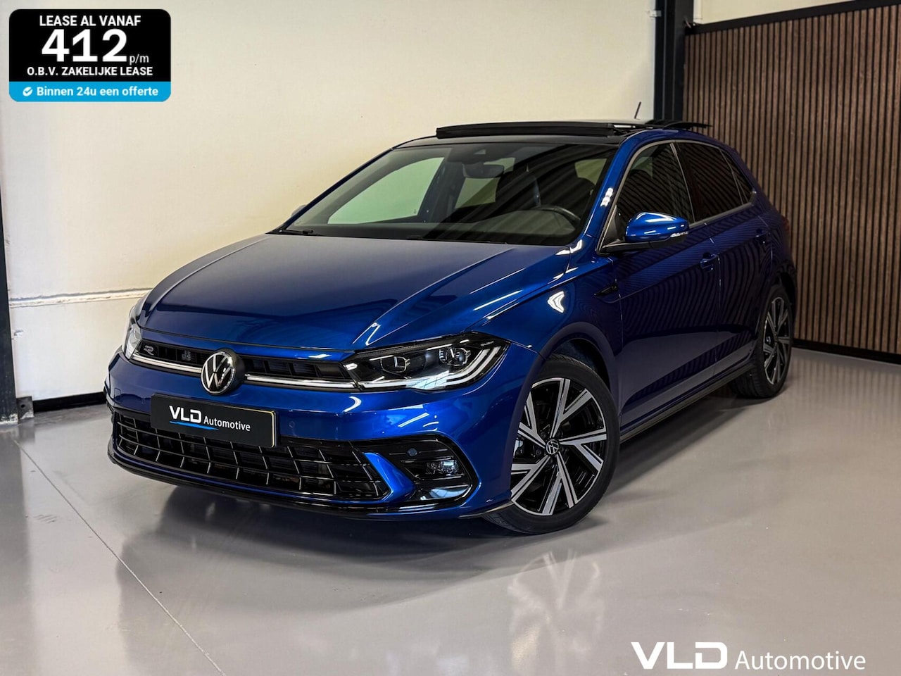 Volkswagen Polo - 1.0 TSI 3X R-Line Matrix Led Pano Cam ACC DCC - AutoWereld.nl