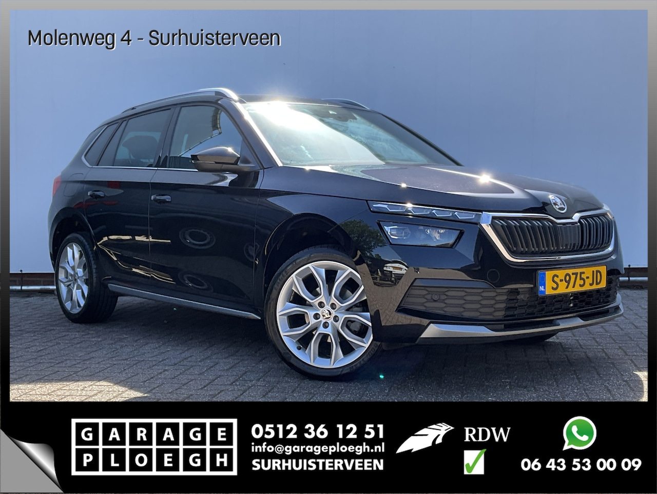 Skoda Kamiq - 1.0 TSI Automaat Adapt.Cruise Carplay Pano Stoelverw. Business Edition - AutoWereld.nl