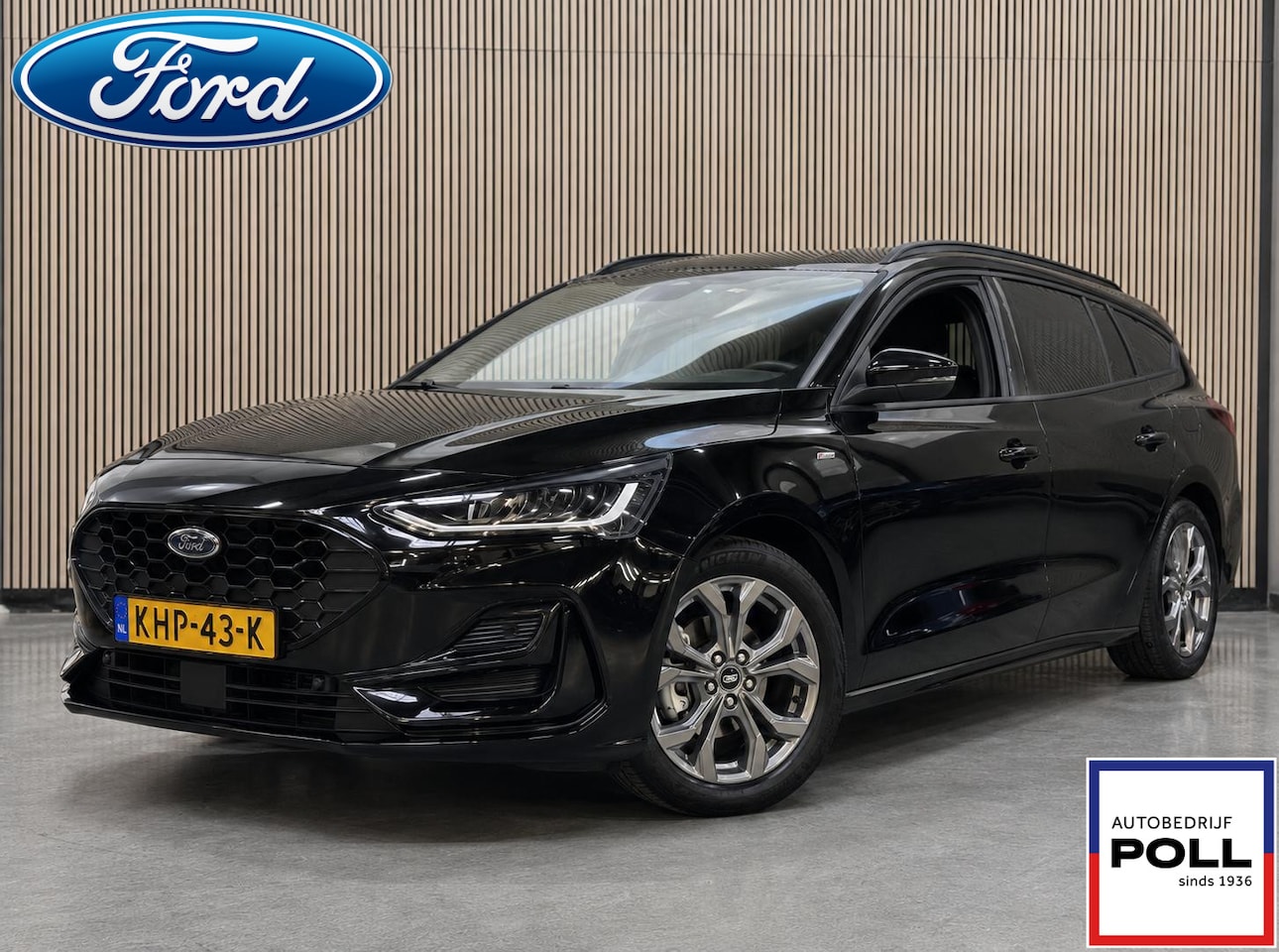 Ford Focus Wagon - 155pk Eco Hybrid Automaat ST Line Sync-4 Touchscreen Winter & Parking pack Adap Cruise Dod - AutoWereld.nl