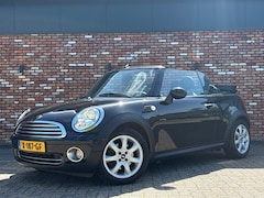 MINI Cabrio - 1.6 Cooper Leer Nav/Cruise Stoelverw Pdc Clima Voll.Onderhouden