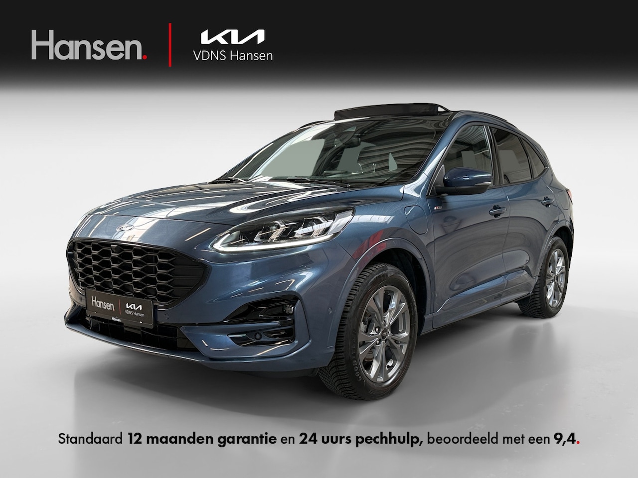 Ford Kuga - 2.5 PHEV ST-Line X I Panoramadak I Elek. Trekhaak I Leder I Head-Up - AutoWereld.nl