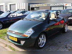 Ford Streetka - 1.6 First Edition Cabrio Englisch green Beige Leder Airco LM Velgen Dealer Onderhouden