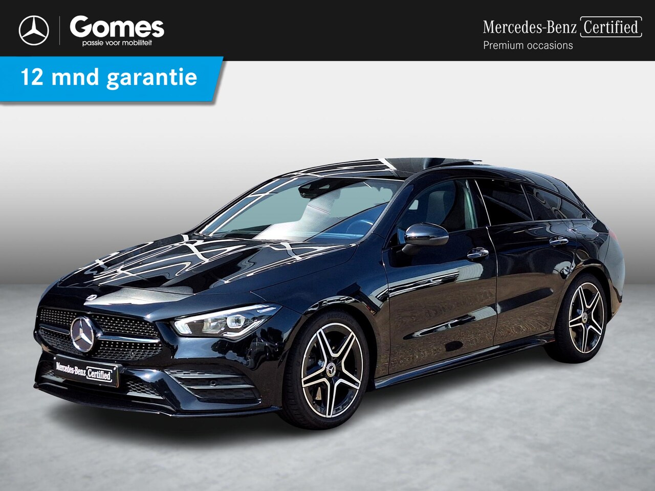 Mercedes-Benz CLA-klasse Shooting Brake - 200 Business Solution AMG | Panoramadak | Night Pakket | Achteruitrijcamera | Sfeerverlich - AutoWereld.nl