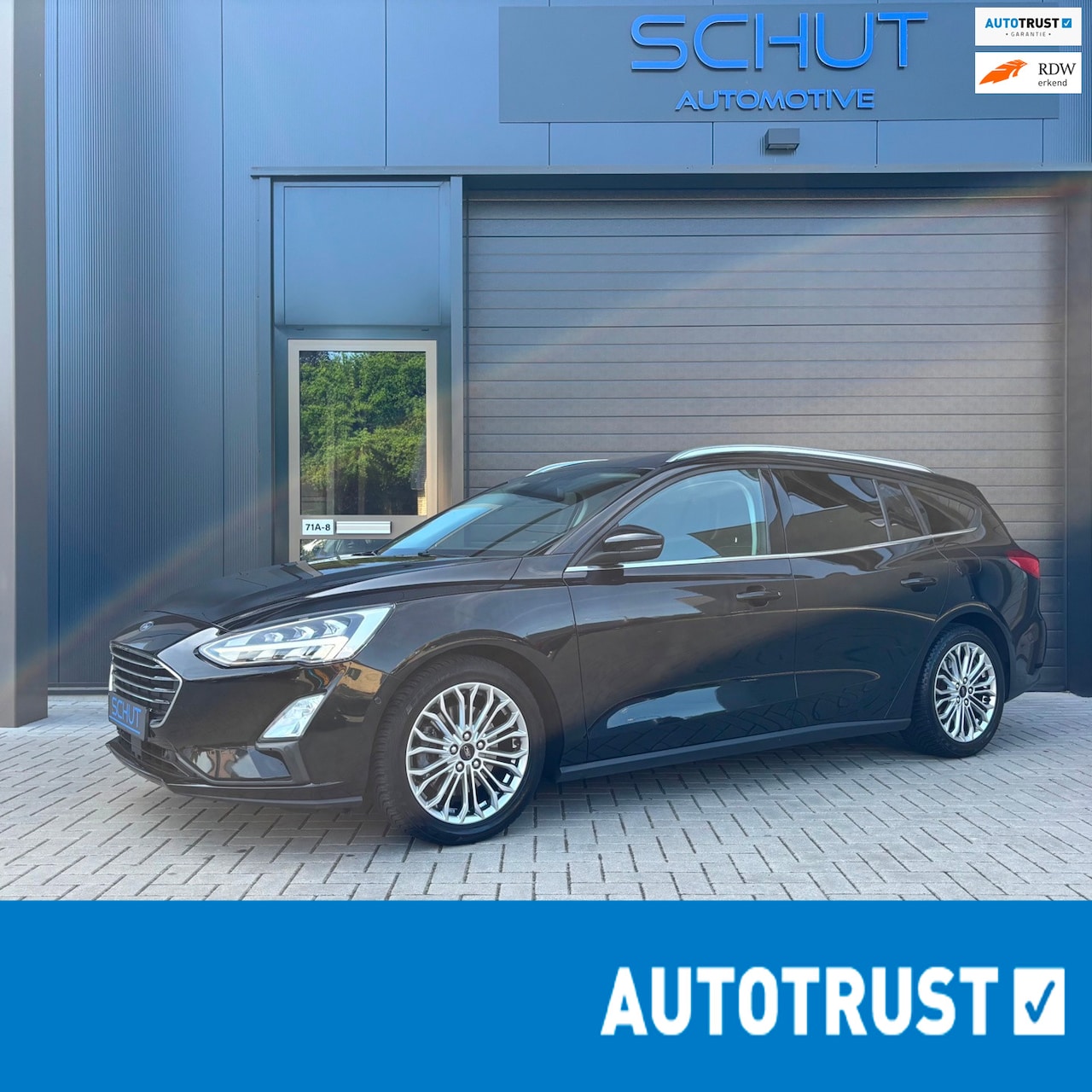Ford Focus Wagon - 125pk Titanium Business XENON | B&O | CAMERA | CLIMA | CARPLAY | EL ACHTERKLEP | STOEL & S - AutoWereld.nl