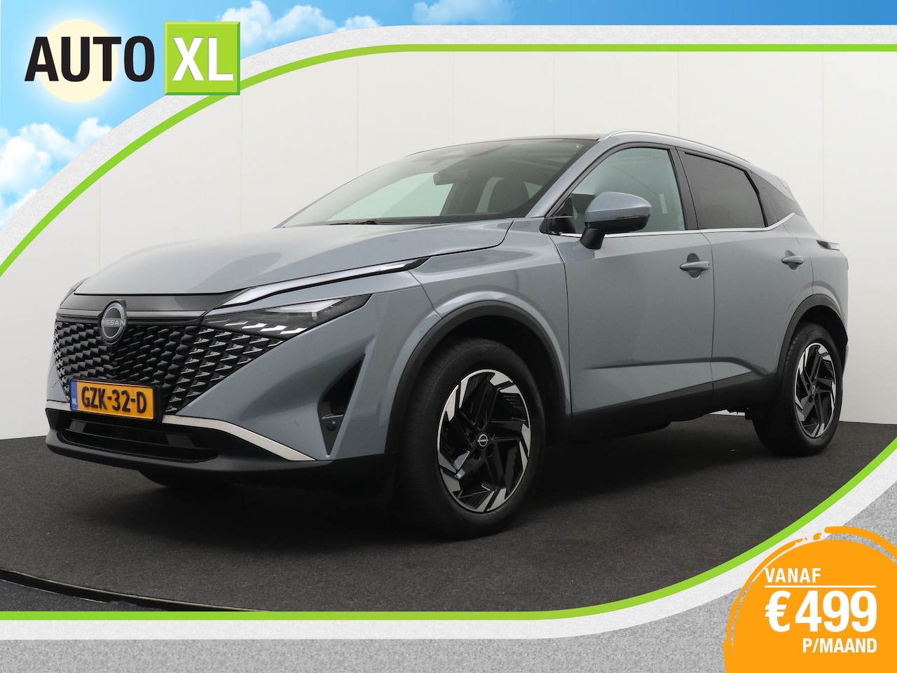 Nissan Qashqai - 1.3 164 PK Hybrid Aut. N-Connecta Pano-dak Stuur+Stoelverw. - AutoWereld.nl