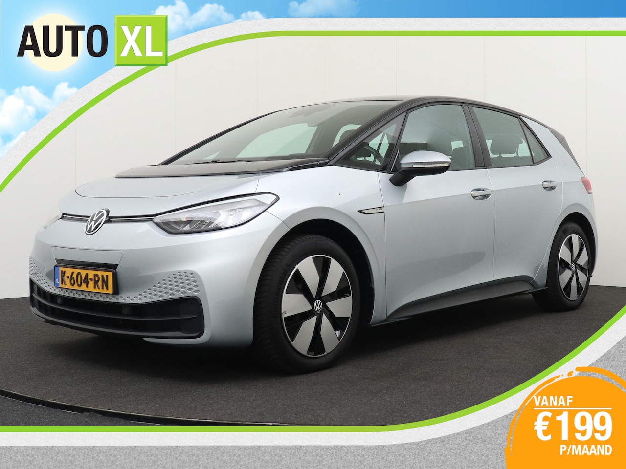 Volkswagen ID.3 - Business 58 kWh (94%SOH) Carplay Stuur+Stoelverw Ad.Cruise - AutoWereld.nl