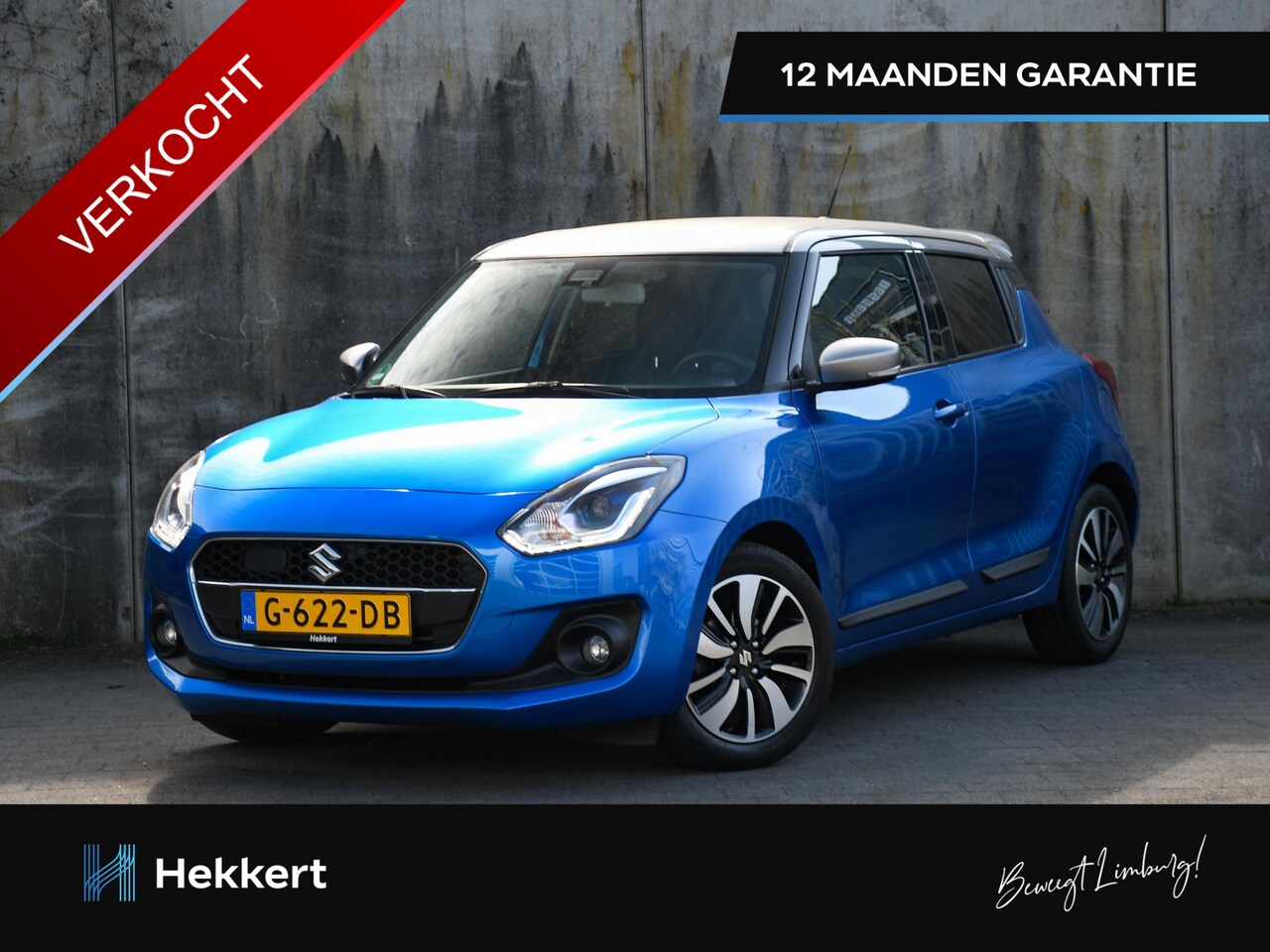 Suzuki Swift - Stijl 1.2 Smart Hybrid 90pk 100% DEALER OND. | ADAPT. CC | CAMERA | 16''LM | DAB - AutoWereld.nl