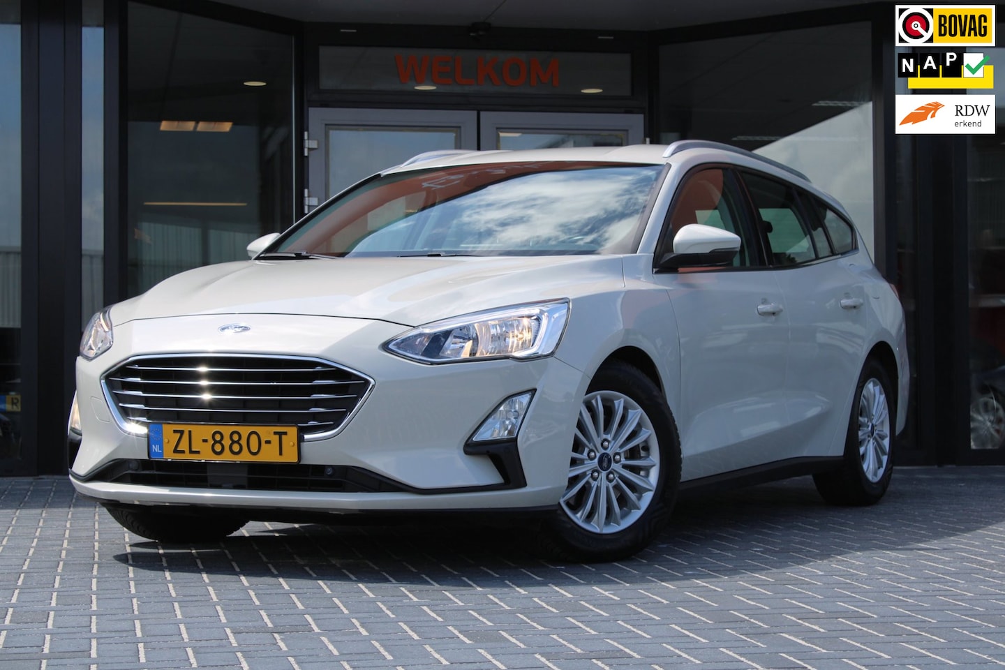 Ford Focus Wagon - 1.5 EcoBoost Titanium Business 1.5 EcoBoost Titanium Business, Trekhaak, Navigatie Apple Carplay/Android Auto, Climate co - AutoWereld.nl