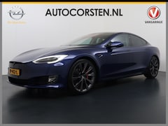 Tesla Model S - 75D 476PK AWD Lmv 21" Leder Navi Ecc Panoramadak Cold Weather Pack Luchtvering Adap.Cruise