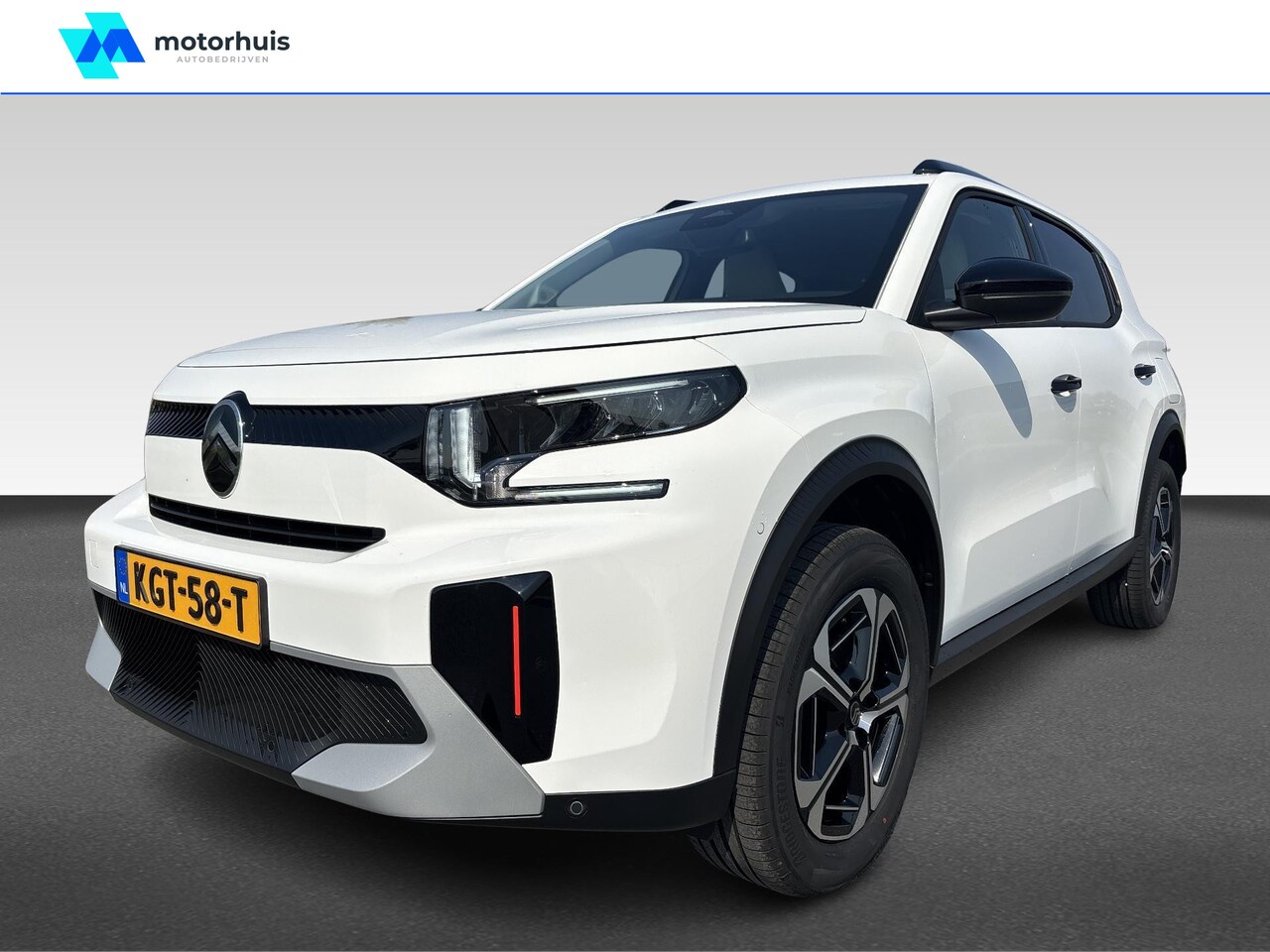 Citroën C3 Aircross - | Max | Hybrid 145pk Automaat | 7 zitter | Navigatie | Camera | Dodehoek detectie | {uitge - AutoWereld.nl