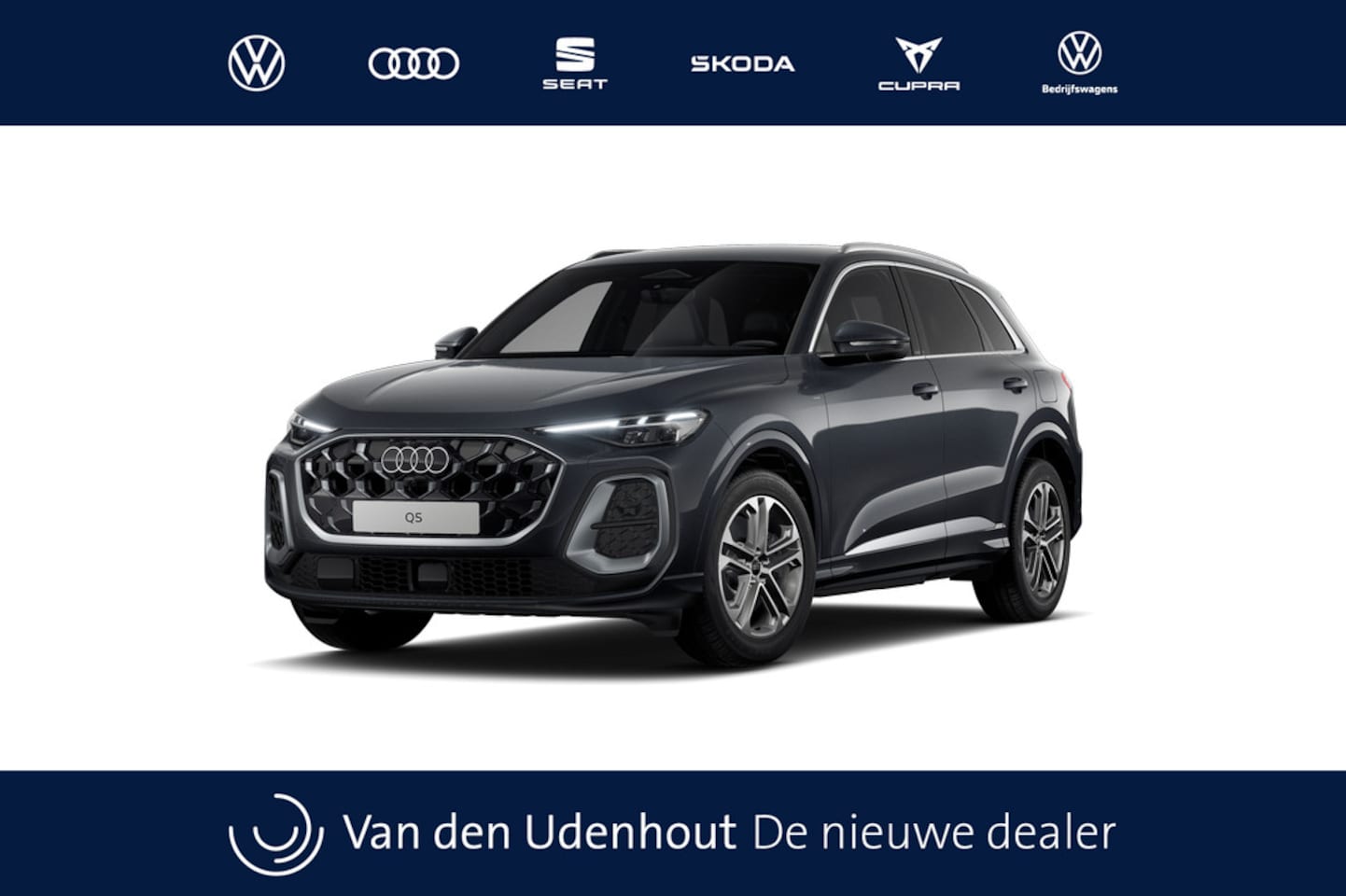 Audi Q5 - e-hybrid quattro 299 S tronic S edition | Audi virtual cockpit | Hemelbekleding in zwart | - AutoWereld.nl