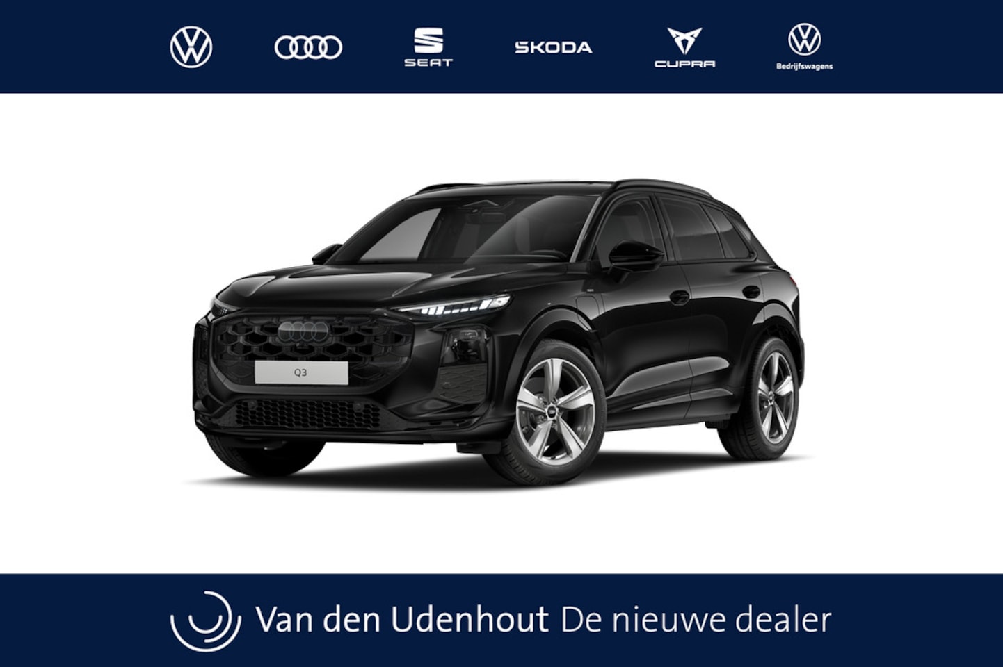 Audi Q3 - e-hybrid 272 S tronic S edition | Adaptive cruise control | Audi sound system | Cruise con - AutoWereld.nl