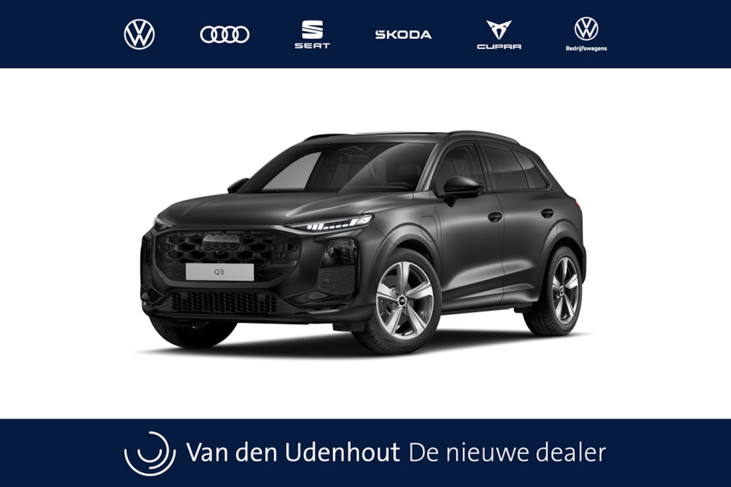 Audi Q3 - e-hybrid 272 S tronic S edition | Adaptive cruise control | Audi sound system | Cruise con - AutoWereld.nl