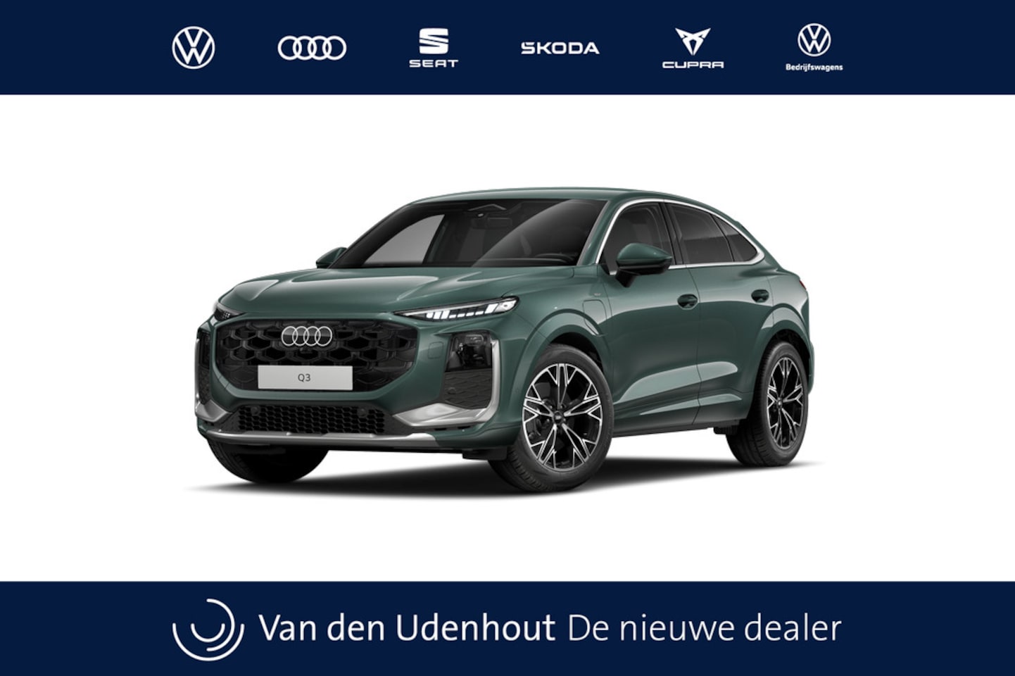 Audi Q3 Sportback - e-hybrid 272 S tronic S edition | Adaptive cruise control | Audi sound system | Cruise con - AutoWereld.nl
