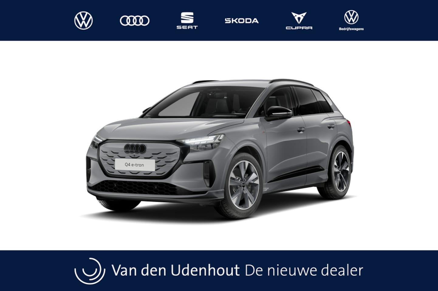 Audi Q4 e-tron - quattro performance 340 1AT S edition | 3-zone airconditioning | Achterklep, automatisch b - AutoWereld.nl