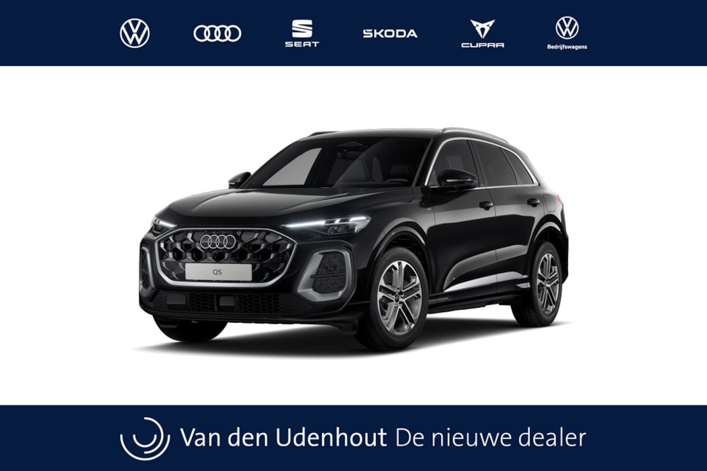 Audi Q5 - e-hybrid quattro 299 S tronic S edition | Audi virtual cockpit | Hemelbekleding in zwart | - AutoWereld.nl