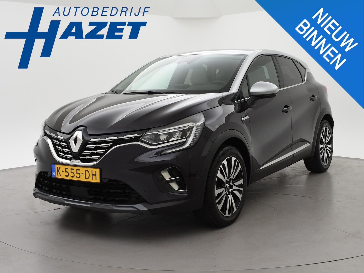 Renault Captur - 1.3 TCe 130 PK INITIALE PARIS + AFN. TREKHAAK | | BOSE | ADAPTIVE CRUISE | LEDER | 360 CAM - AutoWereld.nl