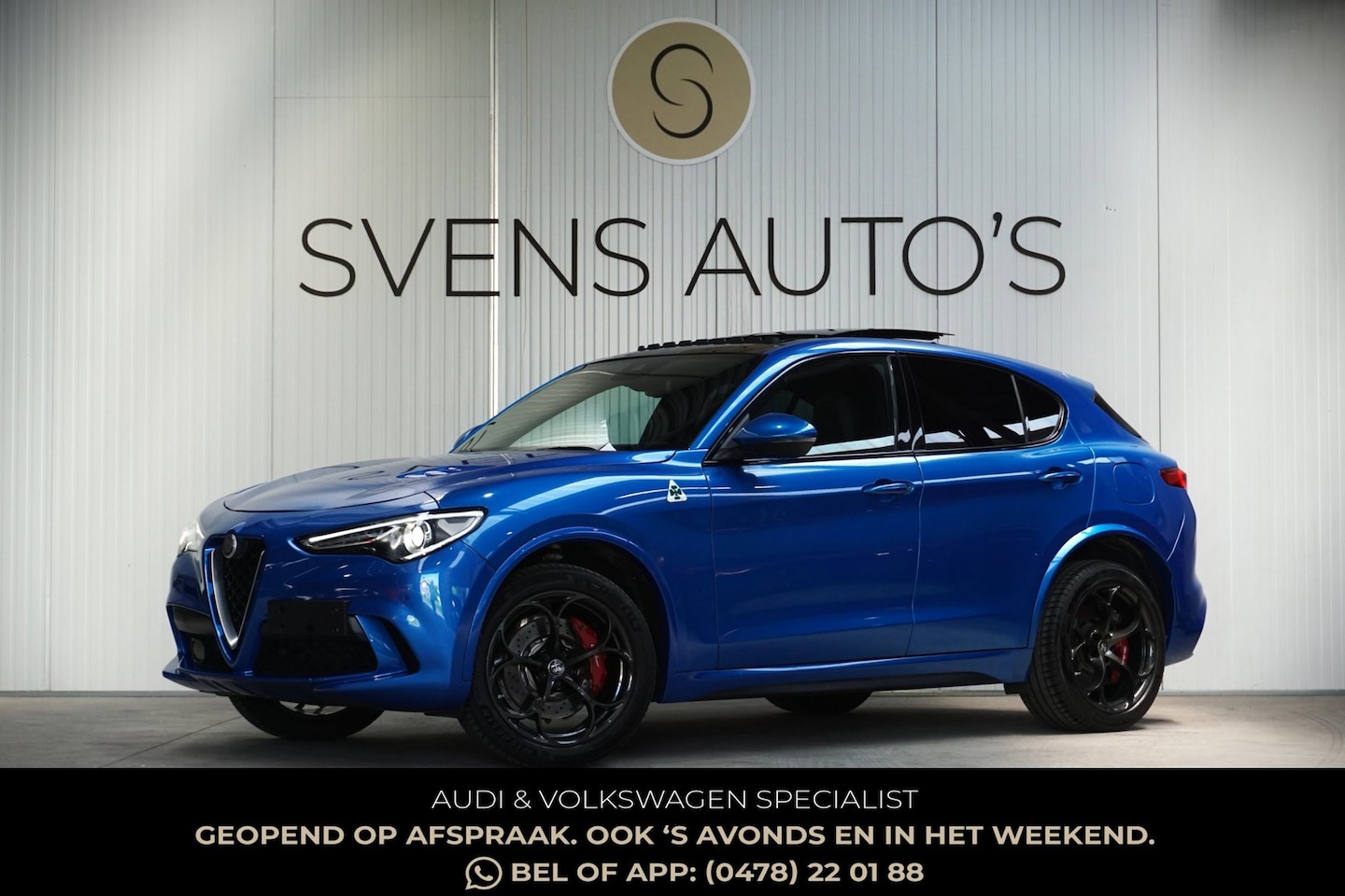 Alfa Romeo Stelvio - 2.9 V6 AWD Quadrifoglio Panodak|Carbon|H&K|ACC|Keyless - AutoWereld.nl