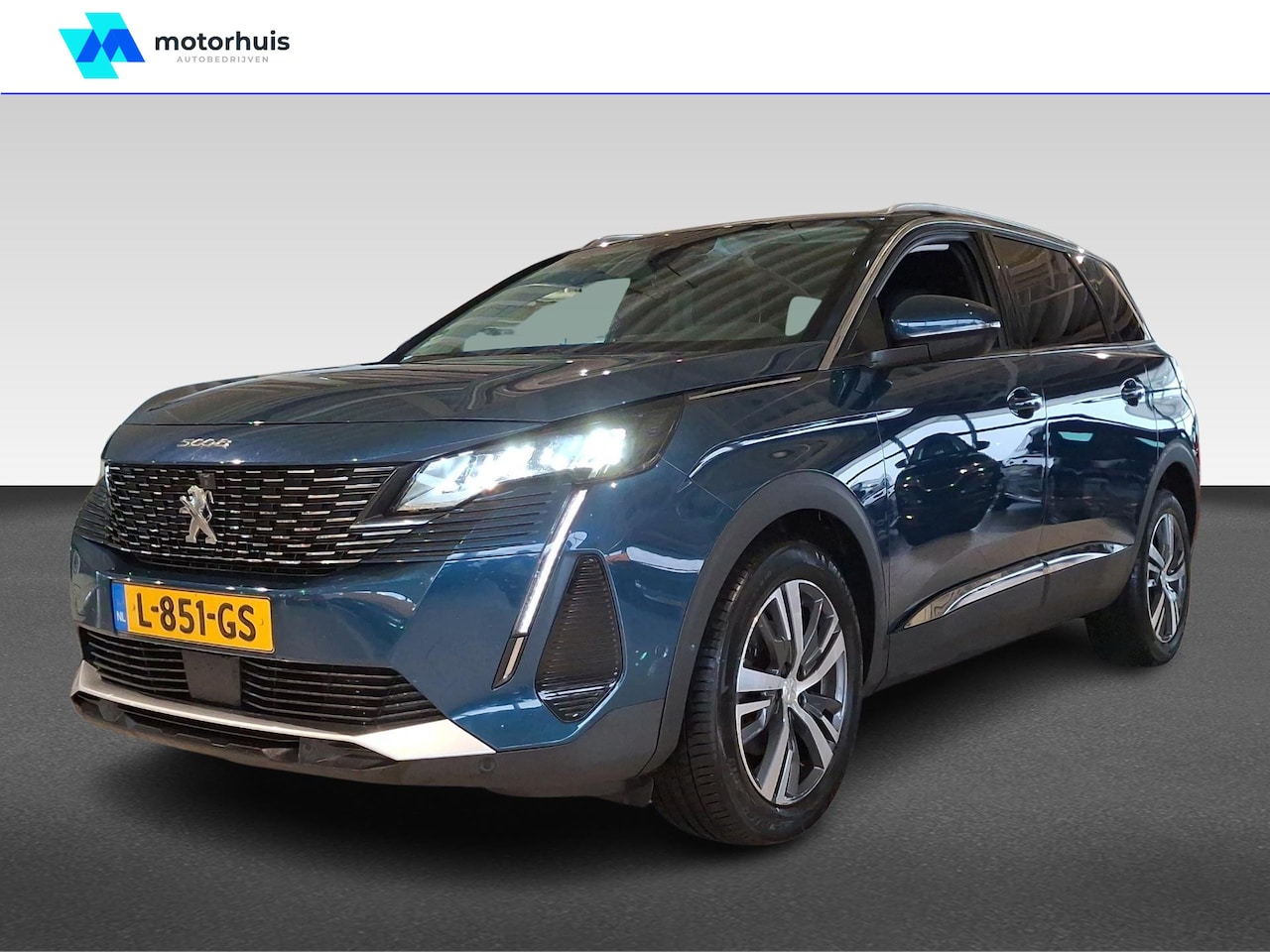 Peugeot 5008 - 1.2 TURBO 130PK EAT8 ALLURE 7 ZITS NAVI PDC ECC LED {uitgelichte-opties} - AutoWereld.nl