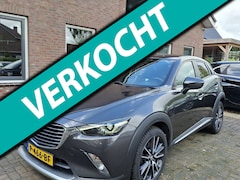 Mazda CX-3 - 2.0 SkyActiv-G 120 GT-M. Nette auto. Leder, camera, stuur- & stoelverw, trekhaak. Prijs in