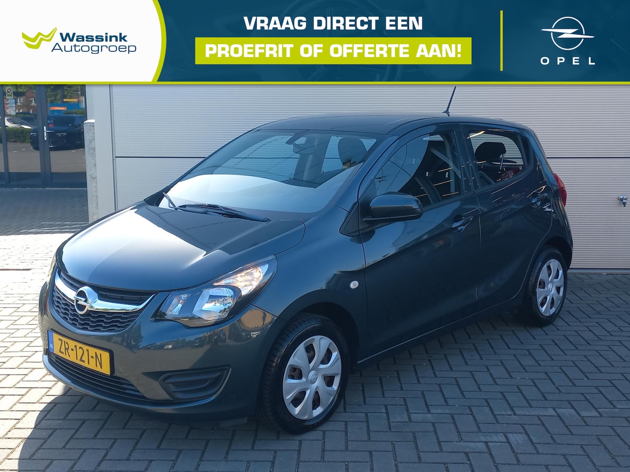 Opel Karl - 1.0 75pk Edtion Automaat | Airconditioning | Bluetooth | Cruise control | 5-zitplaatsen - AutoWereld.nl