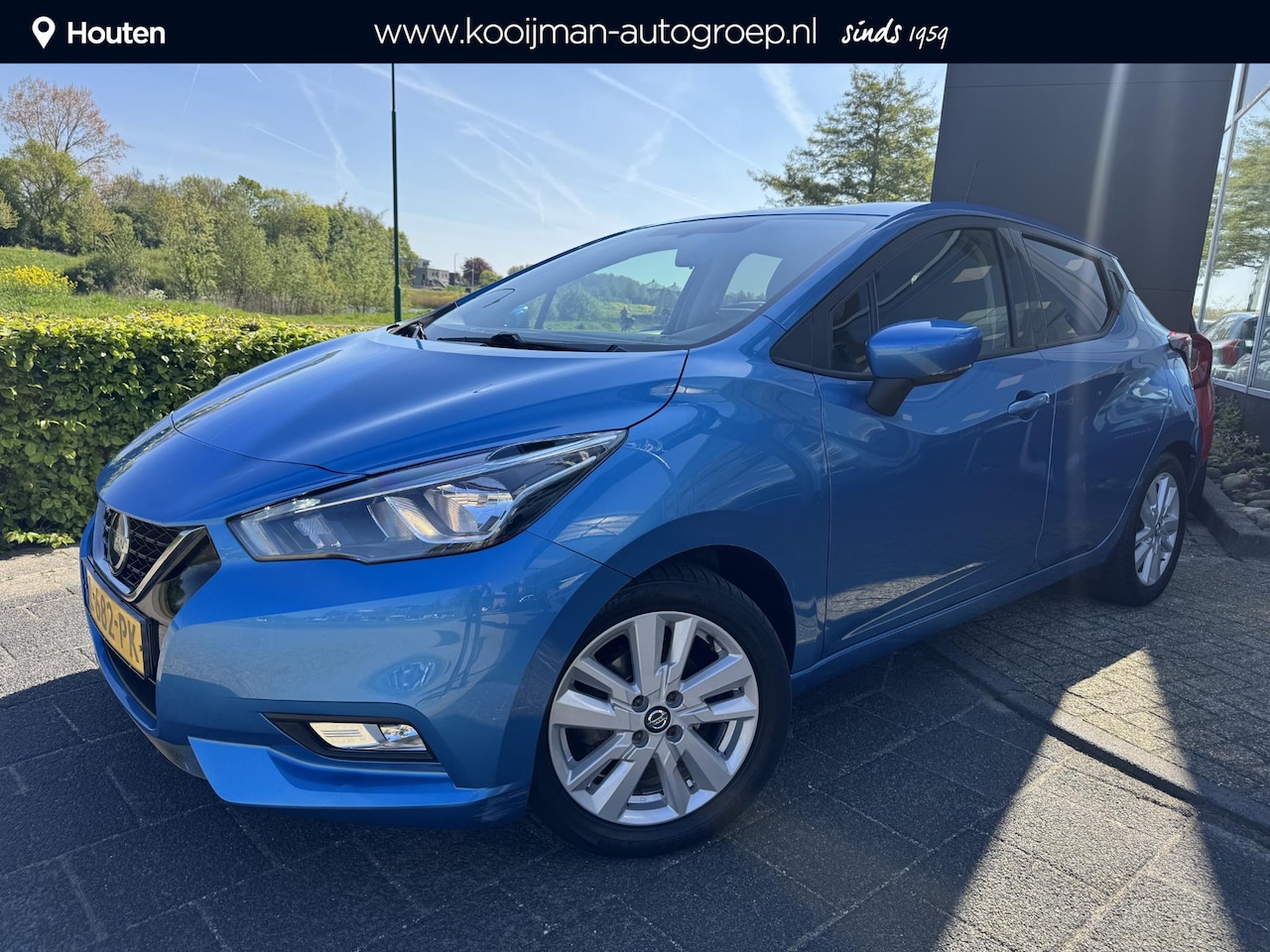 Nissan Micra - 1.0 IG-T Acenta Automaat, Stoelverwarming, Lichtmetalen Velgen, Bluetooth, Elektrische Spi - AutoWereld.nl