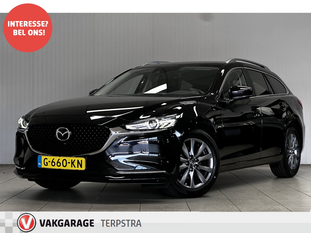Mazda 6 Sportbreak - 2.0 SkyActiv-G 165 Business Comfort/ 360 ° Camera/ BOSE/ Elek. Stoel(en) + Memory/ Dode-Ho - AutoWereld.nl