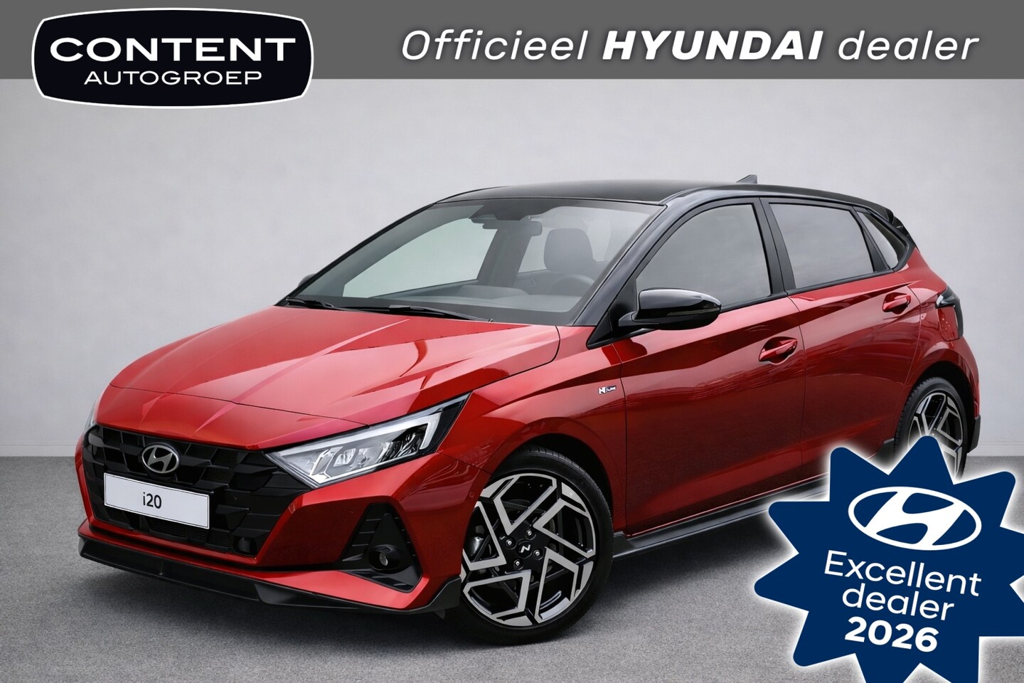 Hyundai i20 - 1.0 T-GDI 48V MHEV 100pk N-Line I Demo voordeel - AutoWereld.nl
