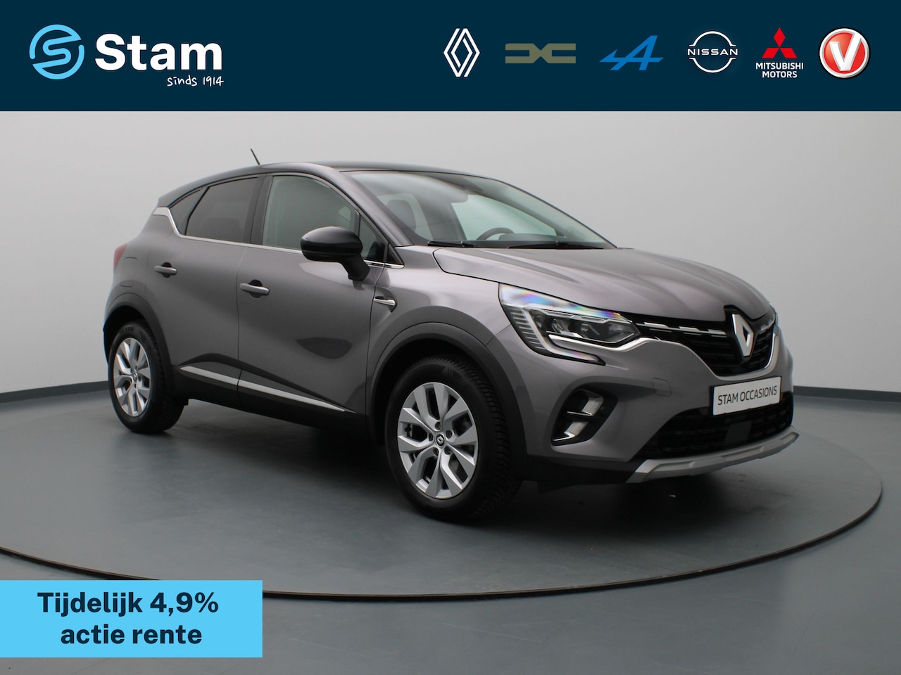 Renault Captur - TCe 90pk Intens Camera | Cruise | Navi | Parkeersens. v+a - AutoWereld.nl
