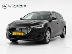 Ford Focus Wagon - 1.0 EcoBoost Hybrid 125pk Titanium | Full LED | Groot scherm Navigatie | 1e Eigenaar
