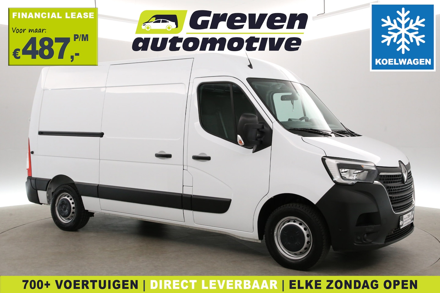 Renault Master - 2.3 dCi L2H2 | Koelwagen 0° | Airco | Camera | Cruise | 3 Zits | Koelauto | Trekhaak - AutoWereld.nl