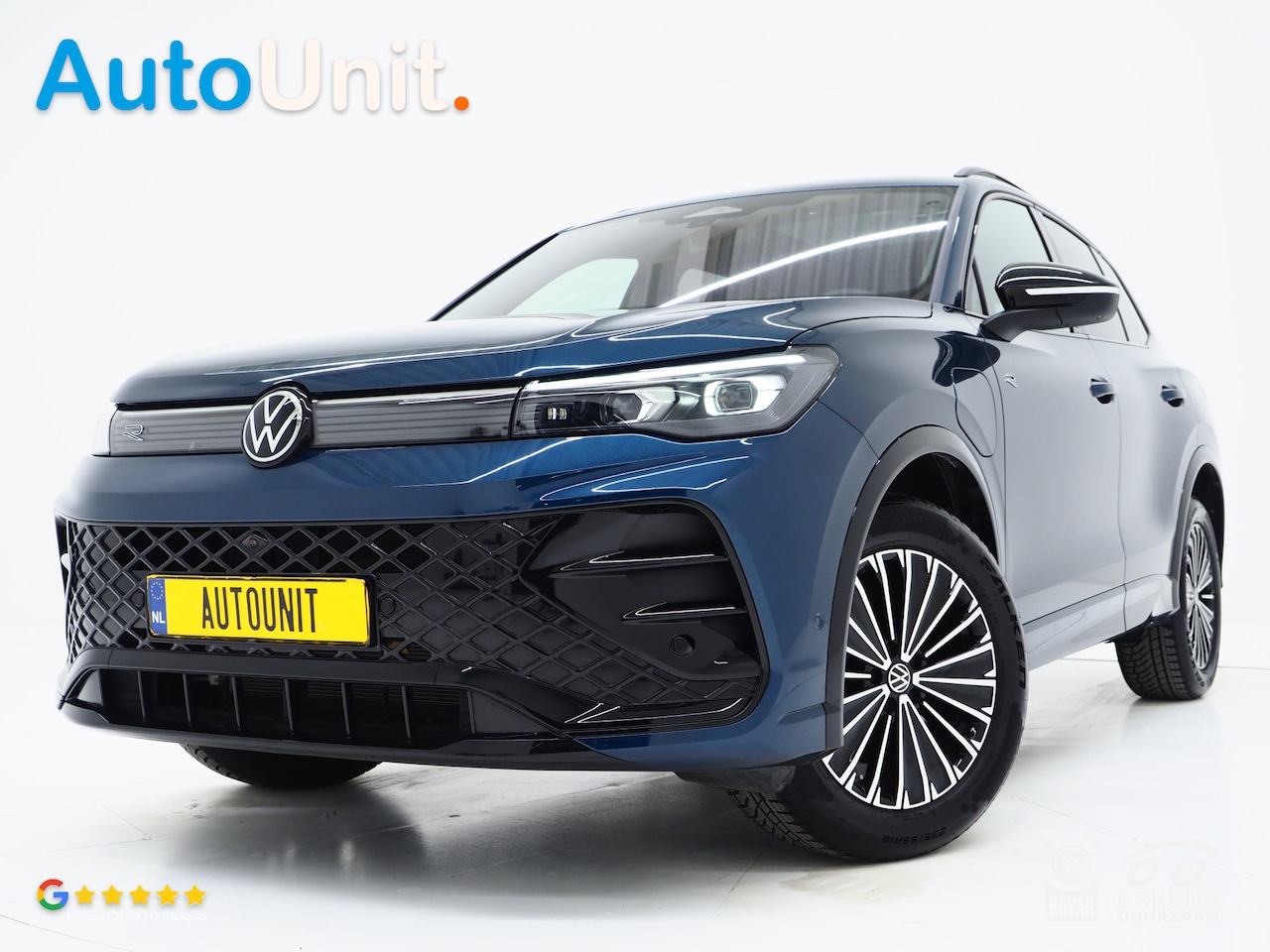 Volkswagen Tiguan - 1.5 eHybrid R-Line Edition | Panoramadak | Leder | Trekhaak | Harman/Kardon | HUD | Massag - AutoWereld.nl