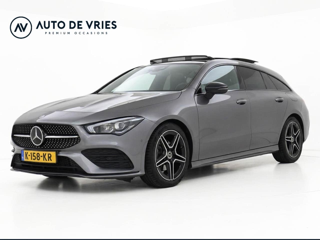 Mercedes-Benz CLA-klasse Shooting Brake - 180 Automaat Business Solution AMG | Nightpack | Panoramadak | Sfeerverlichting | Trekhaak - AutoWereld.nl
