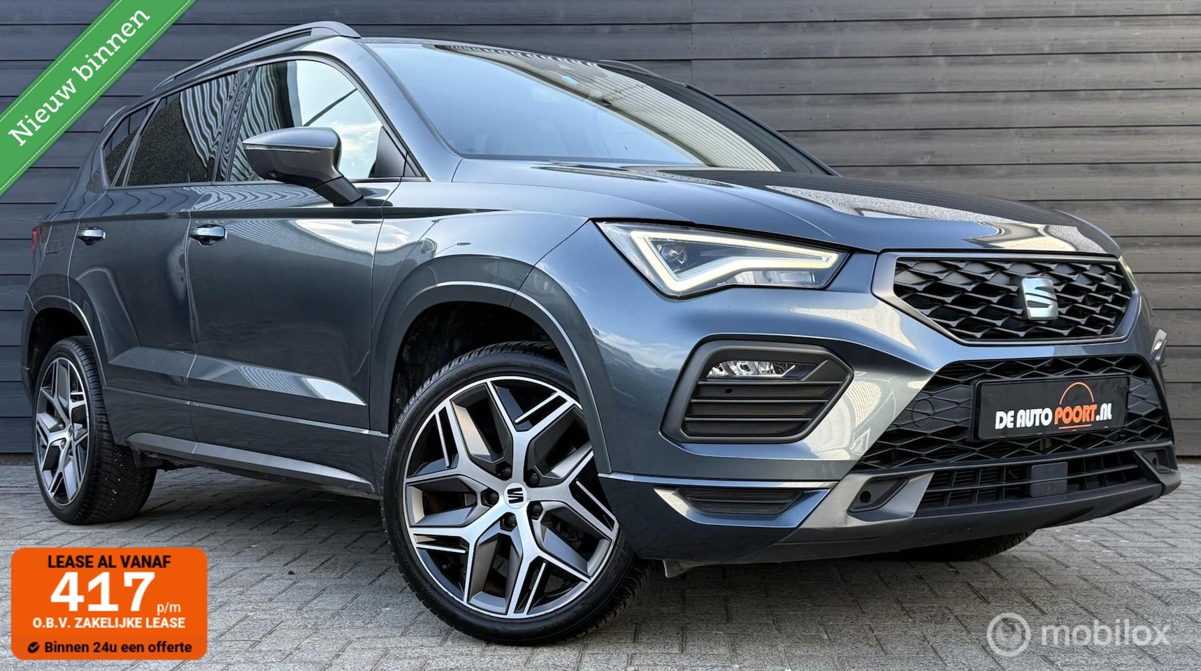 SEAT Ateca - 1.5 TSI FR Business Intense Carplay/Viritual/LED/ECC - AutoWereld.nl