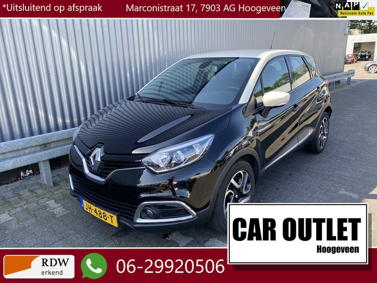 Renault Captur - 0.9 TCe Dynamique Clima, Navi, CC, PDC, LM, Afn.Trekh, z.g.a.n. APK – Inruil Mogelijk – - AutoWereld.nl