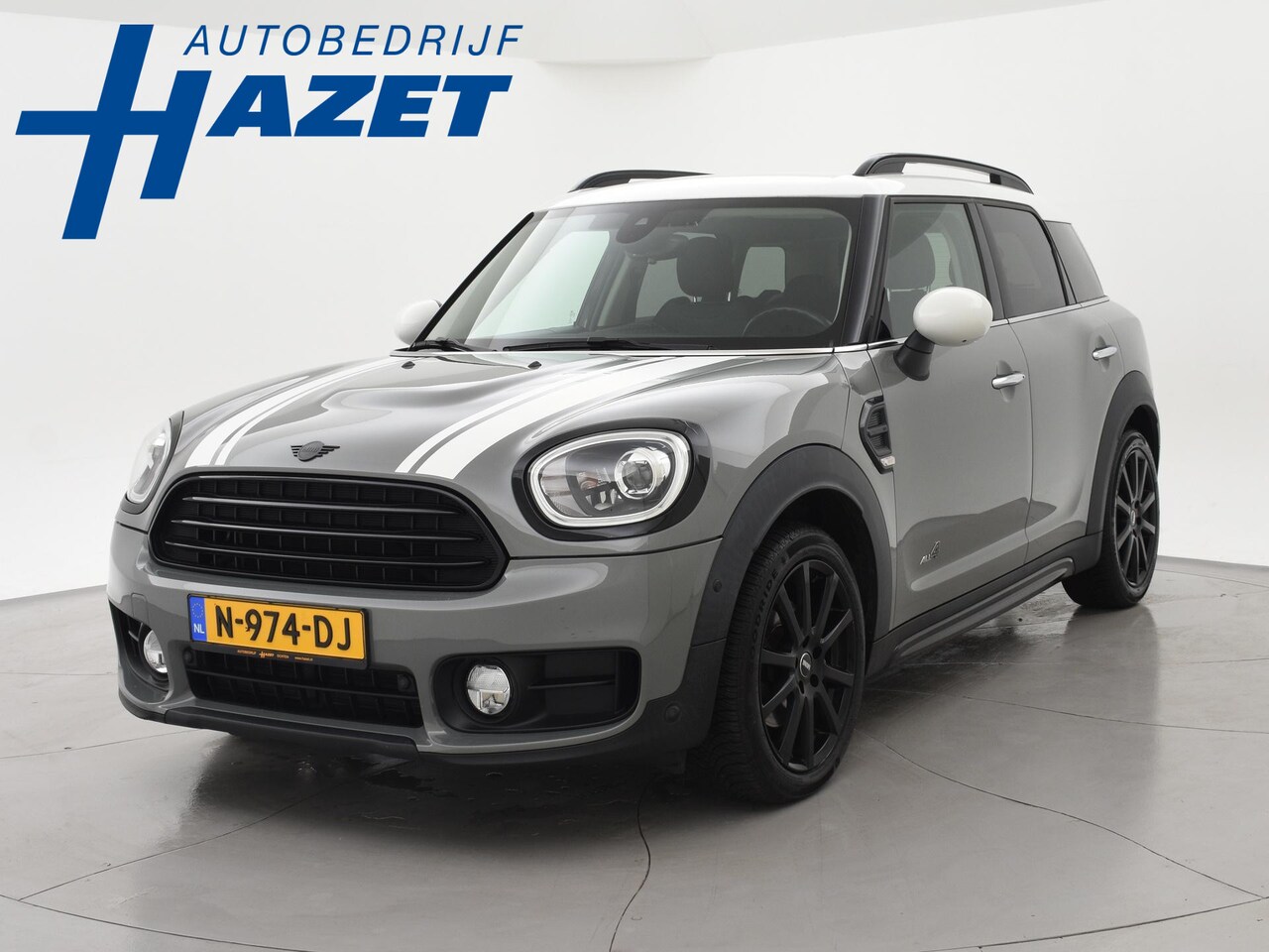 MINI Countryman - 1.5 COOPER 136 PK ALL4 4WD AUT. + TREKHAAK 1700 KG | LEDER | STOELVERW. | LED | NAVIGATIE - AutoWereld.nl