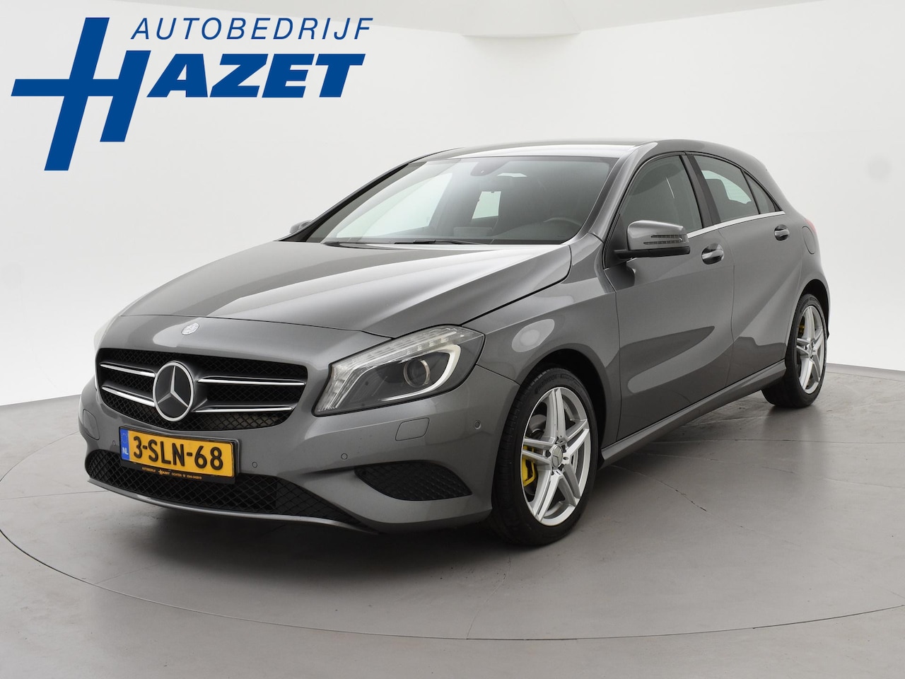 Mercedes-Benz A-klasse - 180 CDI AUT. MONTAIN GRAY + GELE REMKLAUWEN | SPORTSTOELEN | 17 INCH | NAVIGATIE - AutoWereld.nl