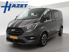 Ford Transit Custom - 320 2.0 TDCI 185 PK AUT. SPORT DUBBEL CABINE + 2 SCHUIFDEUREN | ADAPTIVE CRUISE | WINTER P