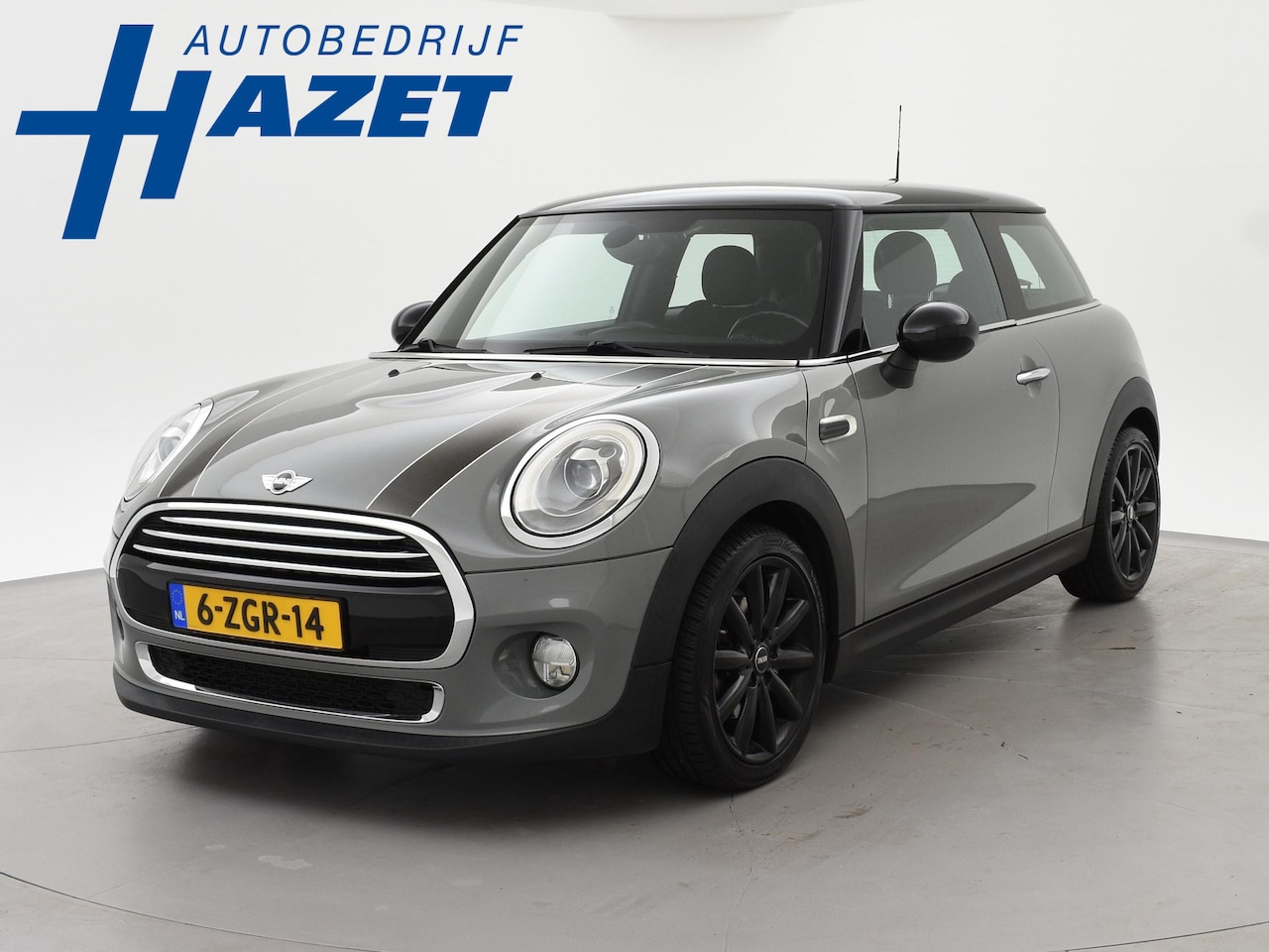 MINI Cooper - 3-Deurs 1.5 PEPPER *MOONWALK GREY* + STOELVERW. | NAVIGATIE BREEDBEELD | SPORTSTOELEN | LE - AutoWereld.nl