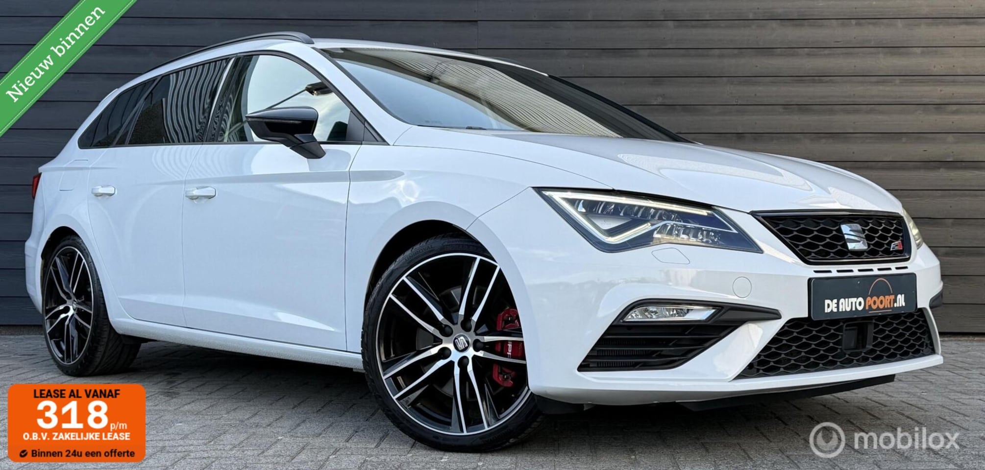 SEAT Leon ST - 2.0 TSI CUPRA 300 DSG Winterpakket/LED/Clima/Cruise - AutoWereld.nl
