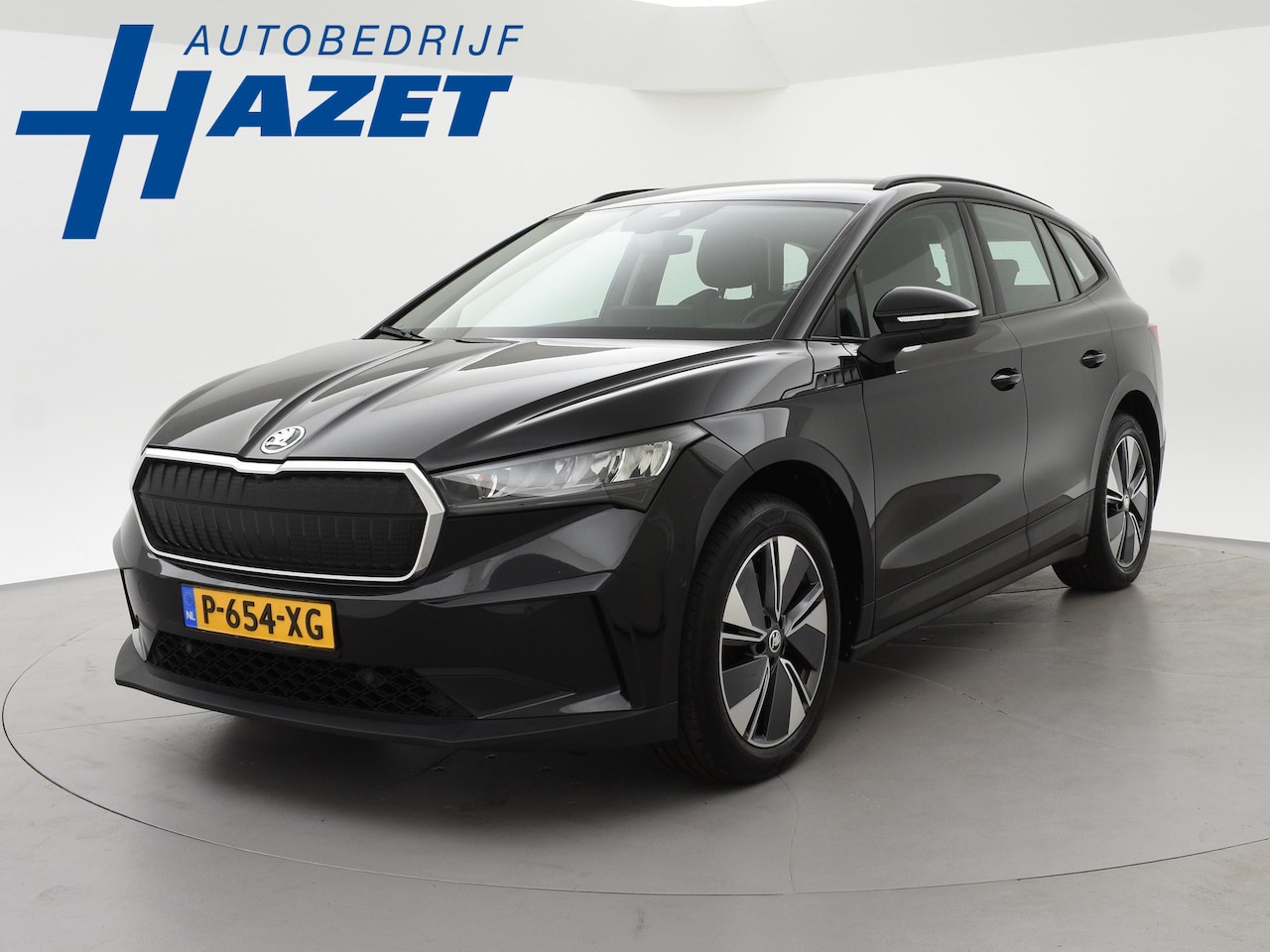 Skoda Enyaq iV - 60 + SFEERVERLICHTING | CAMERA | NAVIGATIE | APPLE CARPLAY | ANDROID AUTO | 19 INCH LMV - AutoWereld.nl