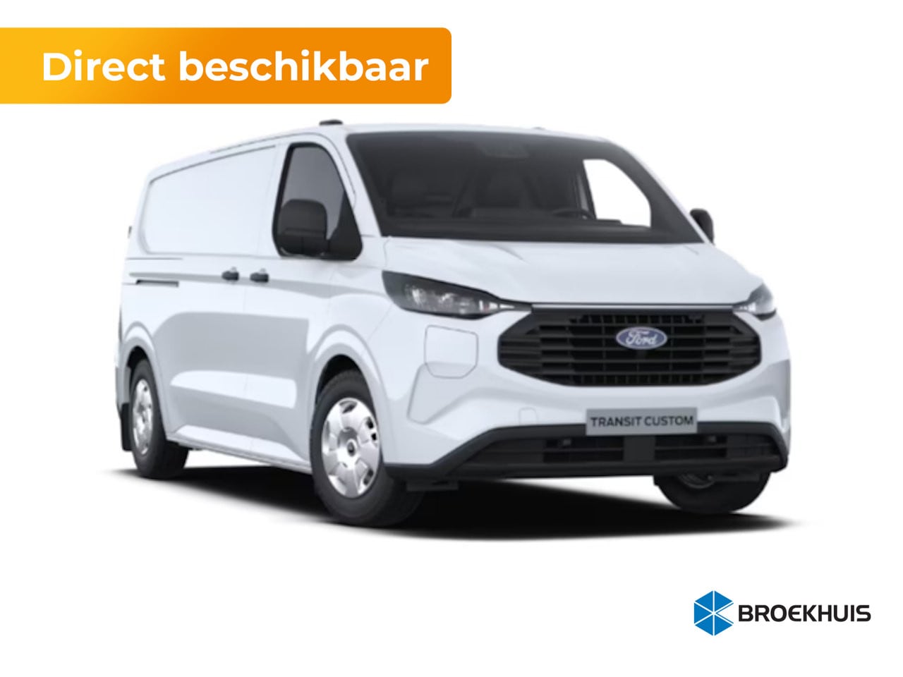Ford Transit Custom - 320 2.5 PHEV L2H1 Trend | 1-fase laadkabel mode 3 16A, 10 meter (PHEV) | 13 polige trekhaa - AutoWereld.nl