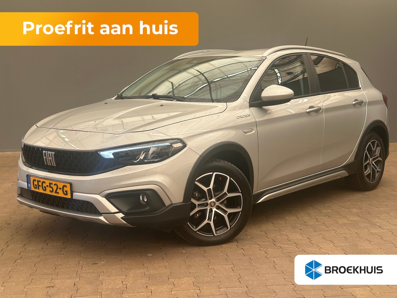 Fiat Tipo Cross - 1.0 Camera | Keyless | Navigatie | 17" Lichtmetaal | Climate | Adpatieve Cruise | Carplay - AutoWereld.nl