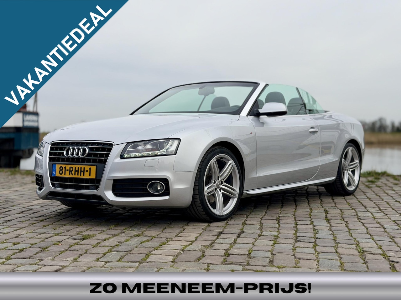 Audi A5 Cabriolet - 1.8 TFSI Pro Line S|B&O|Nek en Stoel verwarming - AutoWereld.nl
