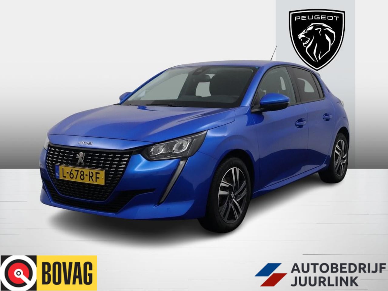 Peugeot 208 - 1.2T Automaat Allure Nav/Ecc/Keyless/Cruise/Led/ El.Pakket - AutoWereld.nl