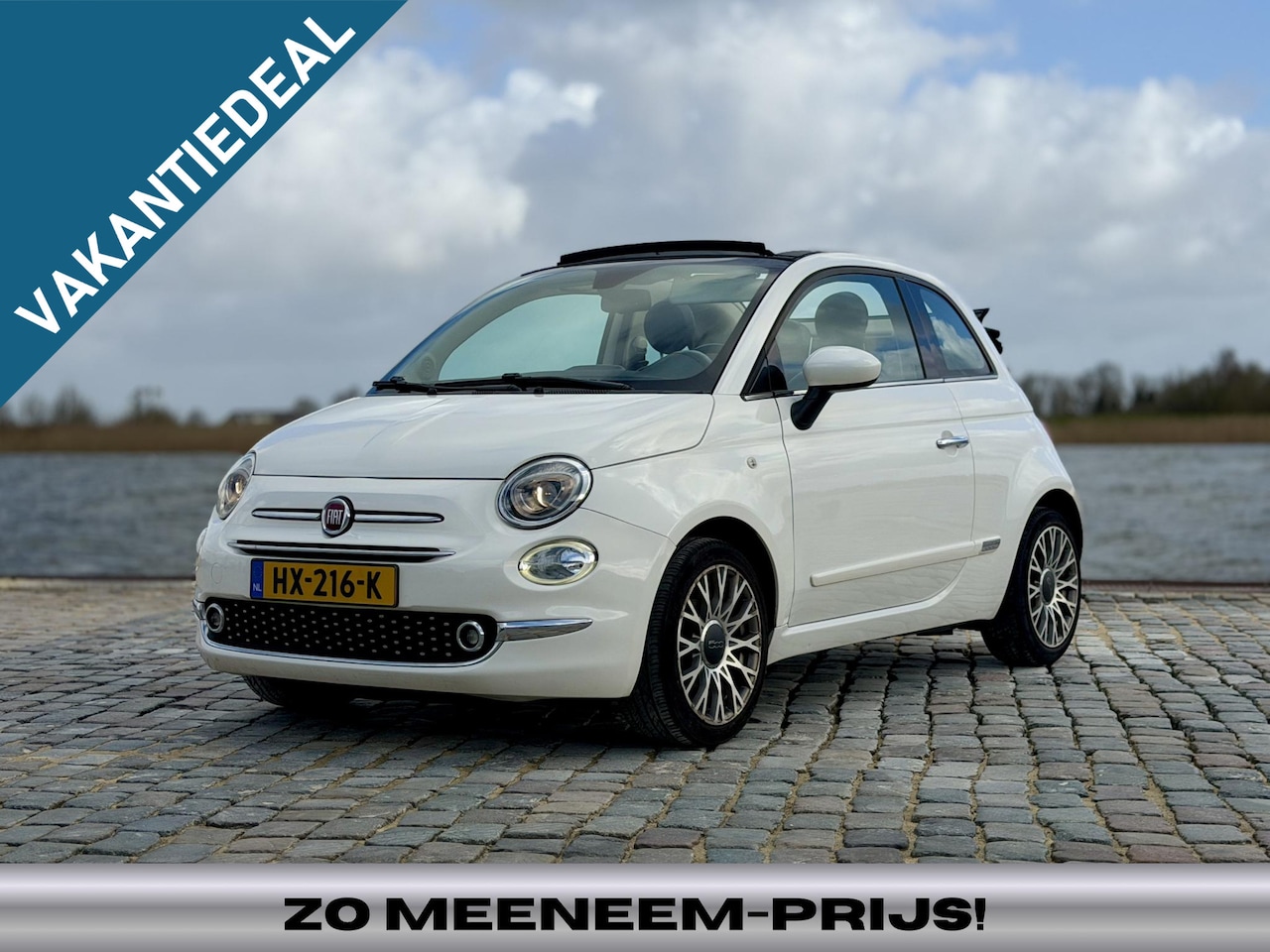 Fiat 500 C - Cabrio 0.9 TwinAir Lounge|Automaat|bluetooth|PDC - AutoWereld.nl